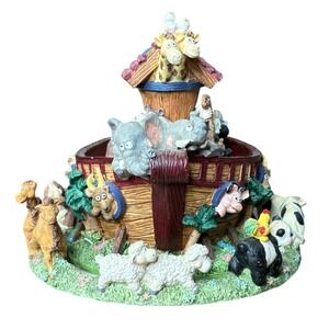 Vintage Classic Treasures Noah's Ark Musical Carousel Raindrops Keep Falling‎